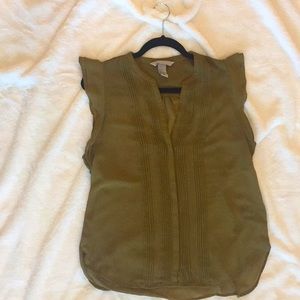 Olive Green Business Shirt